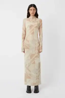 Camilla and Marc Esra Midi Dress Print Size 8