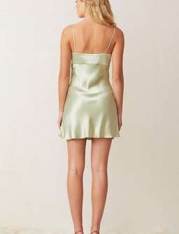 Bec & Bridge Crest Mini Dress  Mint Green Size 10 for rent on The Volte - image 2
