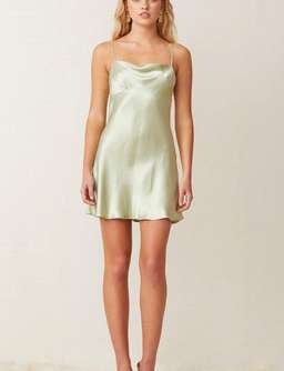 Bec & Bridge Crest Mini Dress  Mint Green Size 10 for rent on The Volte - image 1