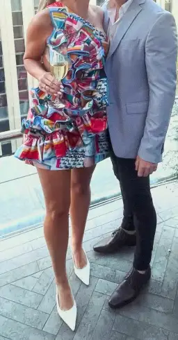 Eliyah The Label Milos Dress Multi Size 8 for rent on The Volte - image 5