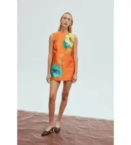 Alemais Piato Mini Dress Floral Size 8 for rent on The Volte - image 2