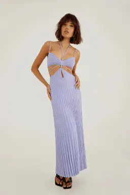 Sovere Abicus Knit Dress in Pale Peri Purple Size S / AU 8 for rent on The Volte - image 1