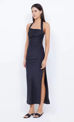 Bec & Bridge Ula Asym Maxi Dress Black Size 8 for rent on The Volte - image 2