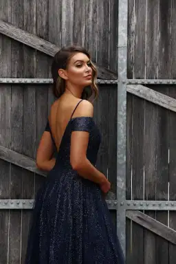 Jadore JX3029 Gown Navy Blue Size 16 for rent on The Volte - image 2