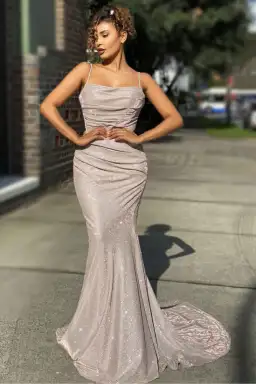 Jadore JX4010 Gown Musk Size 16 for rent on The Volte - image 2