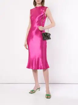 Rebecca Vallance Loren Dress Hot Pink Size 6 for rent on The Volte - image 1