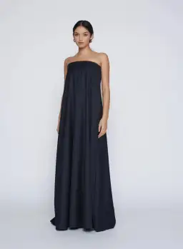 Anna Quan Delfina Maxi Dress Black Ink Size 8 for rent on The Volte - image 4