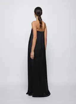 Anna Quan Delfina Maxi Dress Black Ink Size 8 for rent on The Volte - image 5