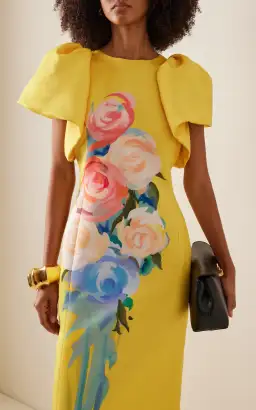 Leo Lin Lucinda Maxi Dress in Bouquet Print Size 10 for rent on The Volte - image 2