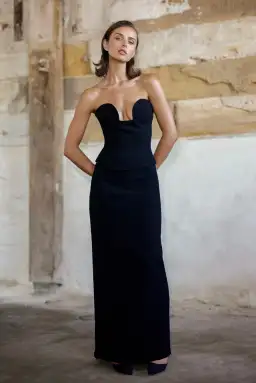 Arcina Ori Frida Bustier and Sloan Skirt Set Black for rent on The Volte - image 4