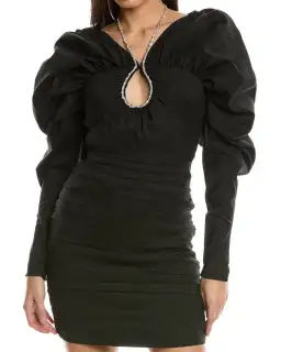 Rachel Gilbert Dahli Mini Dress Black Size 1/ AU 8 for rent on The Volte - image 2