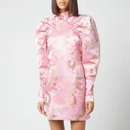Rotate Birger Christensen Kim Dress Orchid Pink Size 10 for rent on The Volte - image 2