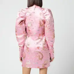Rotate Birger Christensen Kim Dress Orchid Pink Size 10 for rent on The Volte - image 3