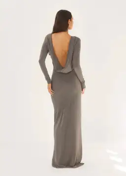 Arcina Ori Jen Dress Grey Size 8 for rent on The Volte - image 10