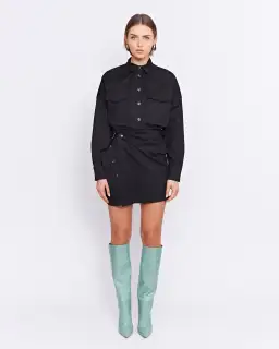 Pfeiffer The Forbes Mini Dress Black Size 8 for rent on The Volte - image 1