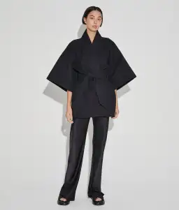 Maison Essentiele Kimono Black Size S/M | AU 8/10 for rent on The Volte - image 1