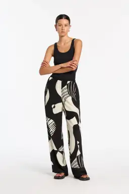 Sir the Label Realisme Pant in Papier Print Size AU 8 for rent on The Volte - image 1