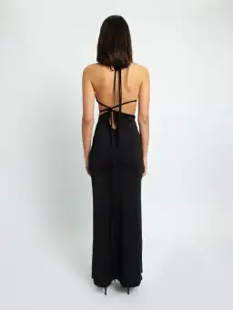 Christopher Esber Displace Lycra Dress in Black Size 8 for rent on The Volte - image 3