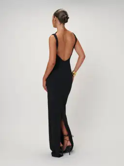 Effie Kats Verona Gown Black Size XS / AU 6 for rent on The Volte - image 3