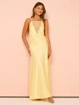 Hansen & Gretel Arie Lace Dress in Butter Size 8