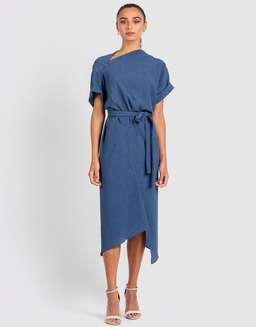 Third Form Blue Dress Size 8 for rent on The Volte - image 1