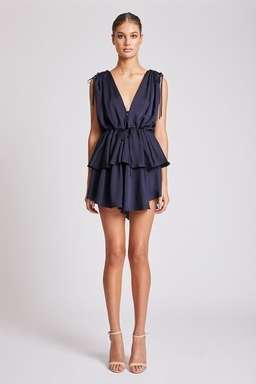 Shona Joy peplum mini for rent on The Volte - image 2