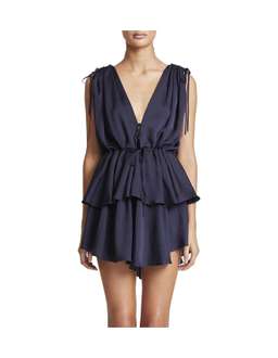 Shona Joy peplum mini for rent on The Volte - image 1