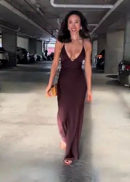 Manning Cartell Time To Shine Slip Dress In Truffle Size 4 for rent on The Volte - image 8