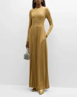 Zimmermann Lyrical Sparkly Lurex Gown Gold Size 0/ Au 8 for rent on The Volte - image 2