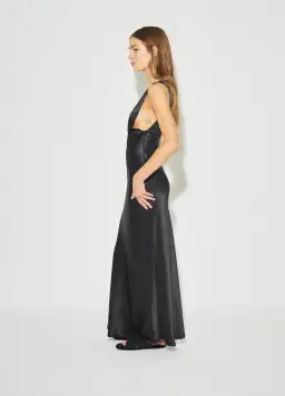 Maison Essentiele Vintage Maxi Dress Black Size 6 for rent on The Volte - image 2