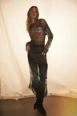 Rat and Boa Sabrina Knit Dress Multi Size 10 