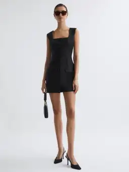 Anna Quan Lia Dress Black Ink Size 8