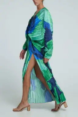 L’idée De Luxe Gown Capri Green Size 14 - in well loved condition, price reduced.  for rent on The Volte - image 3