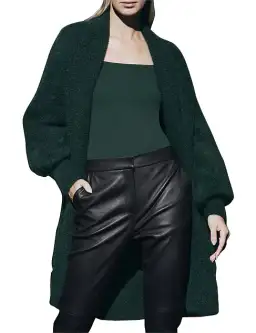 Witchery Annie Mohair Cardigan Green Size XS / AU 6 for rent on The Volte - image 1