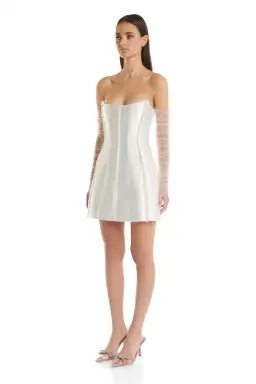 Eliya The Label Kayla Mini Dress White Size S / AU 8 for rent on The Volte - image 5