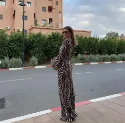 Realisation Par The Gia In Animal Zebra Print Size L / Au 12 for rent on The Volte - image 6