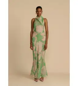 Arcini Ori Josefine Dress Spring Large Scale Floral Print Size AU 8  for rent on The Volte - image 2