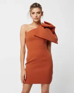 Mossman On The Low Mini Dress Orange Size 6 for rent on The Volte - image 2