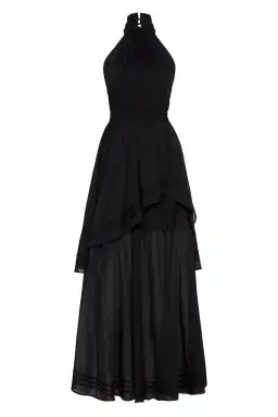 Aje Bungalow Sienna Dress Black Size 4  for rent on The Volte - image 6