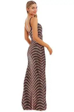 Nookie Zahara Gown in Bronze/Black Size XS / AU 6 for rent on The Volte - image 3