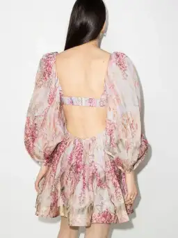 Zimmermann Botanica Bralette Mini Dress  Milettia Floral Size 1 / AU 10 for rent on The Volte - image 5