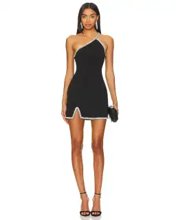 Lovers + Friends Cosette Mini Dress Black Size AU 10 for rent on The Volte - image 1