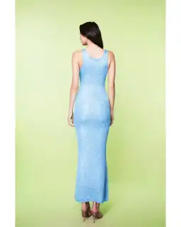 Asta Resort Ana Dress Baia Blue Sequin Size AU 10 for rent on The Volte - image 2