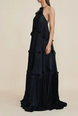 Acler Bassett Gown Black Size 8 for rent on The Volte - image 2