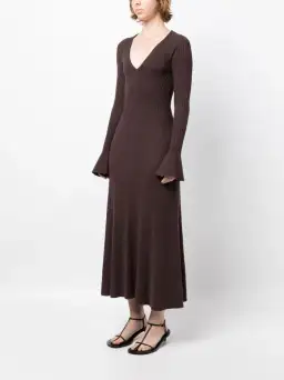 Anna Quan Larissa Dress Chocolate Size AU 8 for rent on The Volte - image 3
