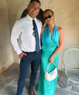 The Wolf Gang Oahu Slip Dress Aquamarine Size AU 10  for rent on The Volte - image 1