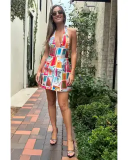 Eliya The Label St Lucia Dress Multi Size M / AU 10 for rent on The Volte - image 4