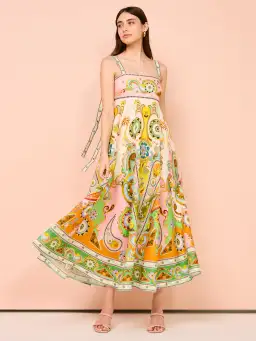 Alemais Pinball Sundress Multi Size 10  for rent on The Volte - image 1