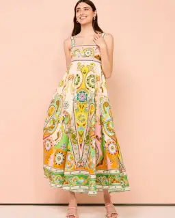 Alemais Pinball Sundress Multi Size 10  for rent on The Volte - image 4