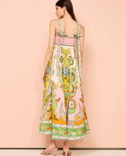 Alemais Pinball Sundress Multi Size 10  for rent on The Volte - image 3